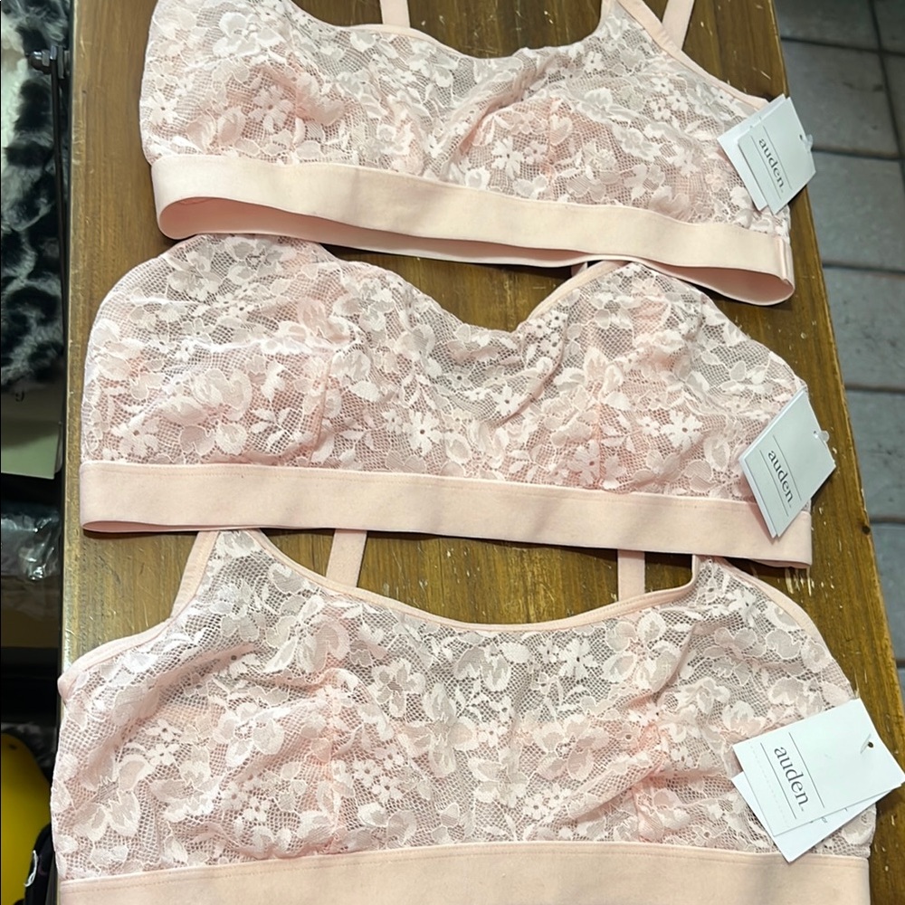 Auden Pink Velvet Bandeau